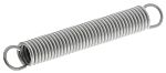 RS PRO Stainless Steel Extension Spring, 24.5mm x 3.5mm