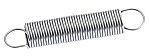S/steel extension spring,27.7Lx5.5mm dia