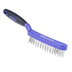 Cottam Purple Brass Wire Brush, For Engineering, General Cleaning, Rust Remover