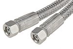 RS PRO 1000mm Galvanized Steel Wire Hydraulic Hose Assembly, 190bar Max Pressure