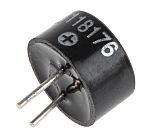 RS PRO 75dB PCB Mount Continuous Internal Magnetic Buzzer Component, 9.6 x 5mm, 2V dc Min, 3V dc Max