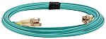 RS PRO LC to LC Duplex Multi Mode OM3 Fibre Optic Cable, 900μm, Blue, 5m