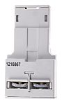 RS PRO Auxiliary Contact Block, 1 Contact, 1NO, DIN Rail Mount