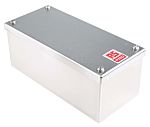 RS PRO 304 Stainless Steel Satin Adaptable Enclosure Box, 220mm x 100mm x 85mm