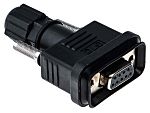 RS PRO 9 Way Cable Mount D-sub Connector Socket