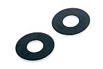 RS PRO Bright Zinc Plated Steel Plain Form C Washers, M8, BS 4320C
