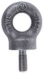 RS PRO Carbon Steel Eye Bolt, M8 Thread, 18mm Thread Length, 15mm Internal Eye Diameter, 33mm Outer Eye Diameter, 0.15t