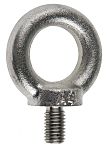 RS PRO Galvanised Steel Eye Bolt, M10 Thread, 17mm Thread Length, 25mm Internal Eye Diameter, 45mm Outer Eye Diameter