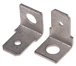 RS PRO Uninsulated Male Spade Connector, PCB Tab, 6.35 x 0.8mm Tab Size