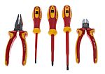 RS PRO 5-Piece Plier Set, 250 mm Overall