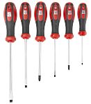 RS PRO F99-602 Pozidriv; Slotted Screwdriver Set, 6-Piece