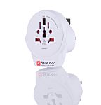 SKROSS Australia, China, Europe, Italy, Japan, Switzerland, UK, USA to UK Travel Adapter, Rated At 7A