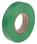 Elektrikářská páska, Zelená PVC 12mm x , délka: 20m BS EN 60454-3-1/typ 2 tloušťka 0.13mm 236305 RS PRO