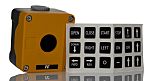 RS PRO Yellow Die Cast Aluminium Push Button Enclosure - 1 Hole 22.5mm Diameter