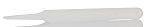 RS PRO 115 mm, Delrin Plastic, Straight; Flat; Rounded, Tweezers