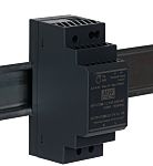 MEAN WELL HDR Switched Mode DIN Rail Power Supply, 85 → 264 V ac, 120 → 370V dc, 5V dc dc Output, 3A