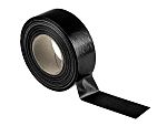 RS PRO Duct Tape, 50m x 50mm, Black, Gloss Finish