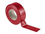 RS PRO Duct Tape, 50m x 50mm, Red, Gloss Finish