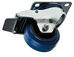 RS PRO Braked Swivel Castor Wheel, 150kg Capacity, 80mm Wheel