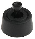 RS PRO Round Anti Vibration Mount, Rubber Foot