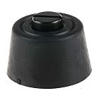 RS PRO Round Anti Vibration Mount, Rubber Foot