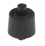 RS PRO Round Anti Vibration Mount, Rubber Foot