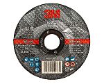 3M T42 Silver Aluminium Oxide Cut-Off Wheel, 115mm Diameter, P120 Grit, Fine