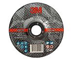 3M T42 Silver Aluminium Oxide Cut-Off Wheel, 125mm Diameter, P60 Grit