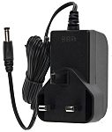 Adaptateur AC/DC 12V c.c., 1.5A, 18W, Type G, Régulée