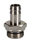 RS PRO Hose Connector Hose Tail Adaptor, BSPP 1/2in 13mm ID, 5 MPa, 50 bar