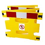 Addgards Yellow Folding Barrier
