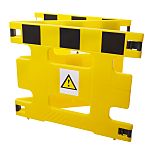 Addgards Black & Yellow Polyethylene Folding Barrier