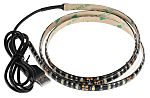 RS PRO 5V dc White LED Strip Light, 6000 → 6500K Colour Temp, 1m Length