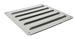 Schneider Electric Grey Steel Grille, 170 x 190mm