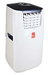 Unidad de Aire Acondicionado RS PRO, consumo 1300W, refrigeración 11500Btu/h, caudal 410m³/h, depósito de 3.5L, 230 V