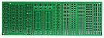 RE716001-LF, Double-Sided SMD Soldering Exercise Board FR4 FR4 for 11 Multiple Types Packages 213 x 72 x 1.5mm