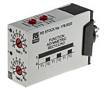 RS PRO Plug In Timer Relay, 12 → 240V ac/dc, 0.1 s → 10days, 1-Function, DPDT