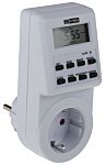 Plug-in Timer. 1.5" LCD. 20 On/Off per d