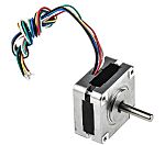 RS PRO Hybrid Stepper Motor, 6.5 V, 1.8°, 39.2 x 39.2mm Frame, 5mm Shaft