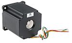 RS PRO Hybrid Stepper Motor, 2.56 V, 1.8°, 85.85 x 85.85mm Frame, 12.7mm Shaft