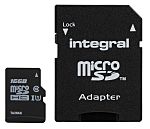 Tarjeta Micro SD Integral Memory MicroSDHC No 16 GB 0 → +60°C