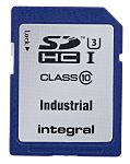 Integral Memory 8 GB Industrial SDHC SD Card, UHS-1