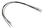 RS PRO Female DF13 to Female DF13 Crimped Wire, 300mm, 0.14mm², Black