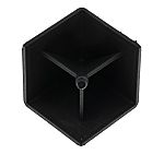 RS PRO 3-Way Connector, Connecting Component, Strut Profile 20 mm, Groove Size 5mm