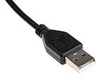 RS PRO USB 2.0 Cable, Male USB A to Male USB A Cable, 3m