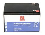 RS PRO 12.8V Lithium Iron Phosphate Rechargeable Battery Pack, 12Ah - Pack of 1