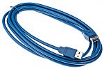 RS PRO USB 3.0 Cable, Male USB A to Female USB A USB Extension Cable, 3m