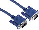 Cable VGA RS PRO, con. A: VGA macho, con. B: SVGA macho, long. 10m