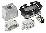 Phoenix Contact Connector Set, 10 Way, 16A, Female, Male, HC, 500 V