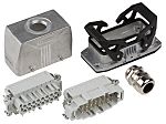 Phoenix Contact Connector Set, 16 Way, 16A, Female, Male, HC, 500 V